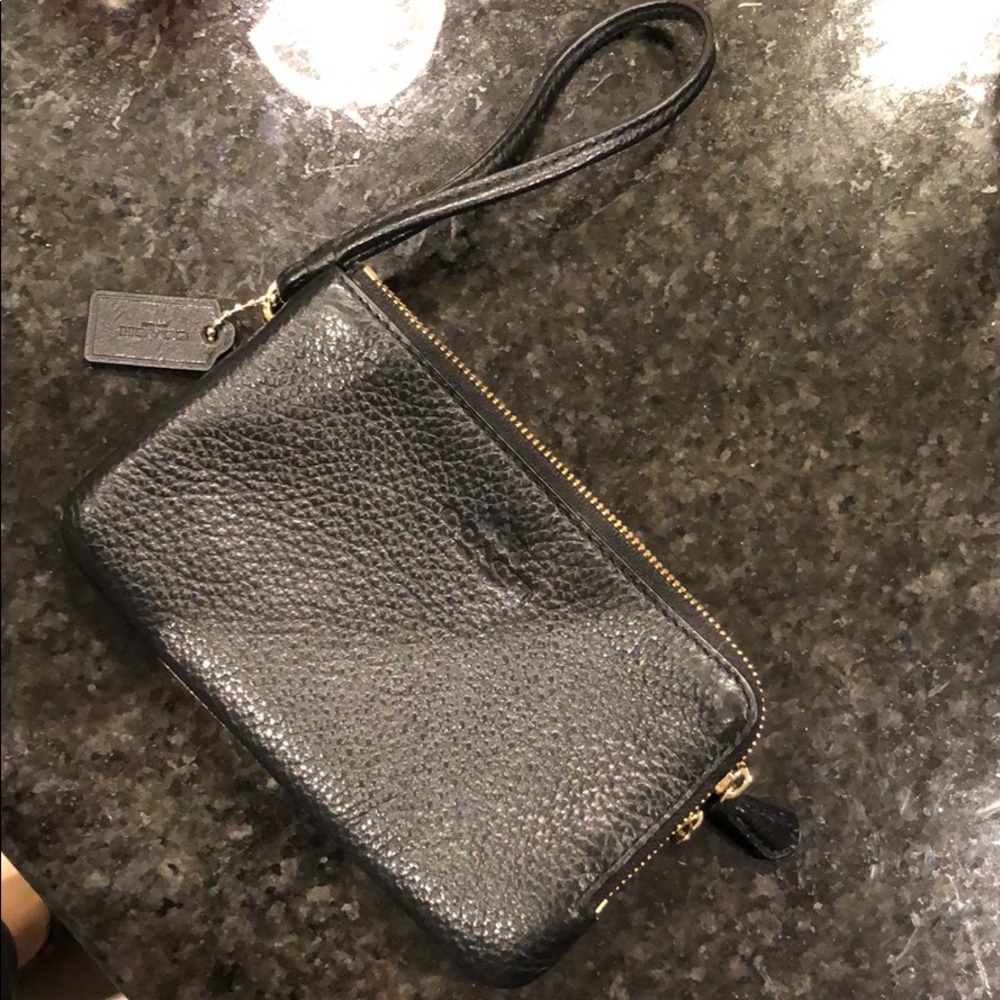 Coach zipper wallet